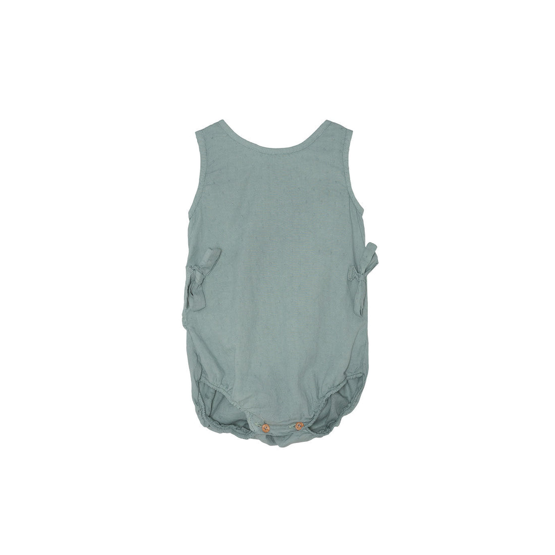 Yellow Pelota Rompers and Bodysuits Yellow Pelota Blue Sky Bow Romper