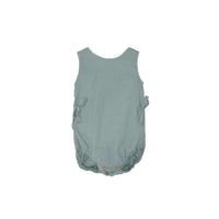Yellow Pelota Rompers and Bodysuits Yellow Pelota Blue Sky Bow Romper