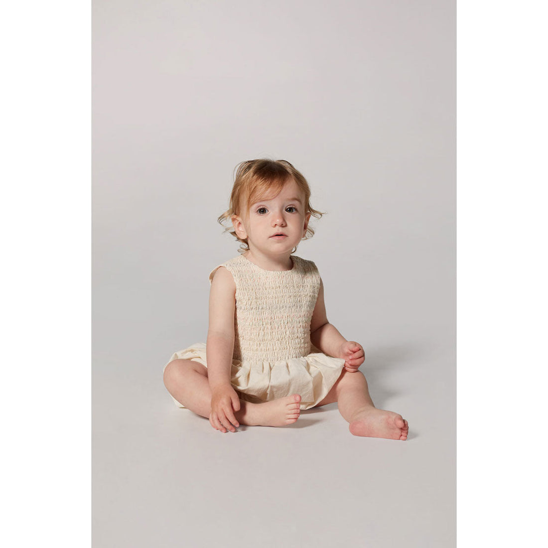 Yellow Pelota rompers Yellow Pelota Natural Bees Romper