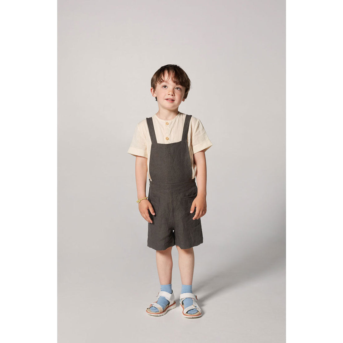 Yellow Pelota Shorts Yellow Pelota Khaki Lionel Playsuit