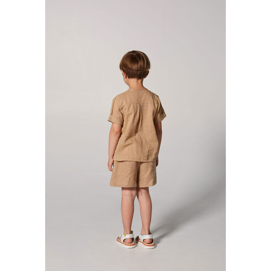 Yellow Pelota Shorts Yellow Pelota Toast Tom Linen Shorts