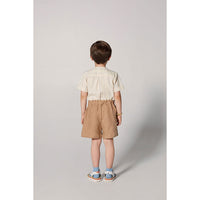 Yellow Pelota Shorts Yellow Pelota Toast Tom Linen Shorts