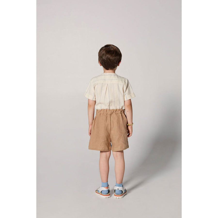 Yellow Pelota Shorts Yellow Pelota Toast Tom Linen Shorts