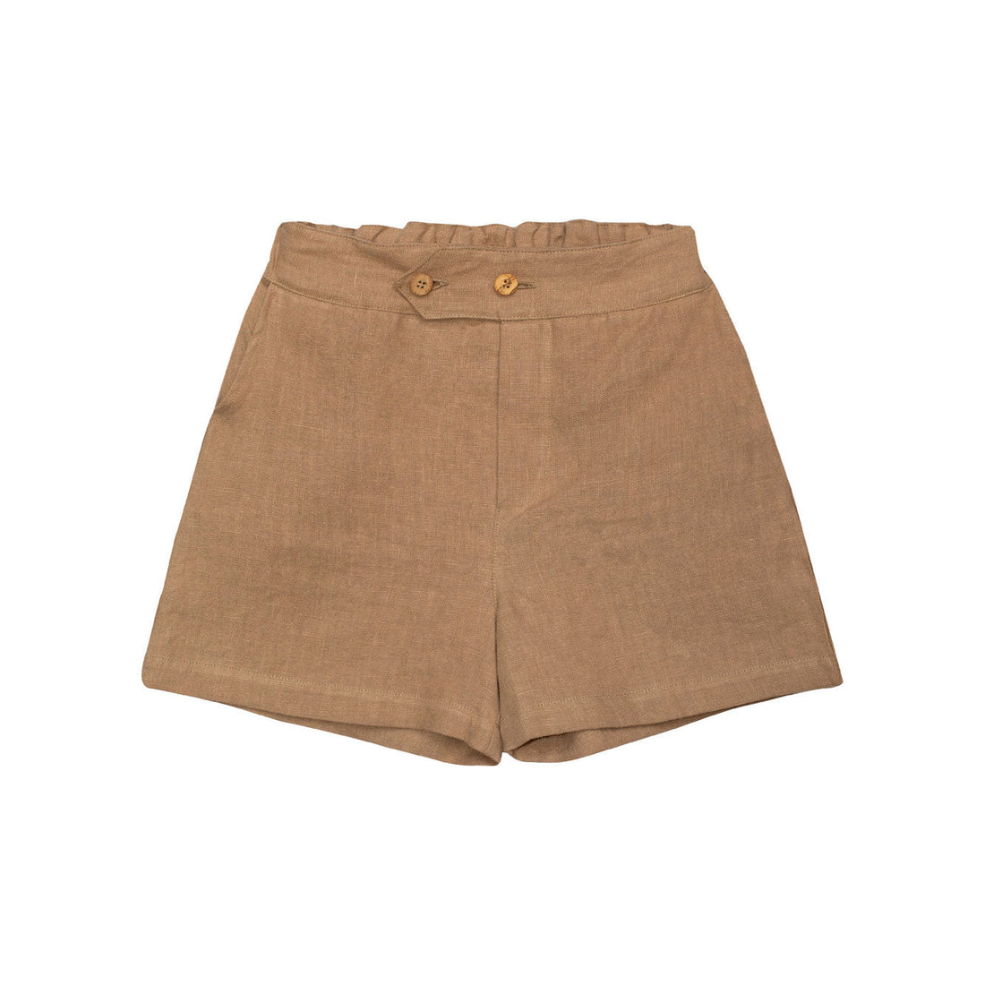 Yellow Pelota Shorts Yellow Pelota Toast Tom Linen Shorts