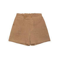 Yellow Pelota Shorts Yellow Pelota Toast Tom Linen Shorts