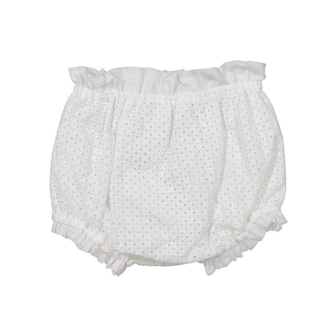 You and Me bottoms You and Me White Eyelet Bloomers