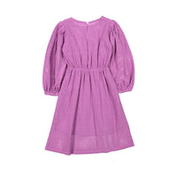 You and Me dresses You and Me Mauve Eyelet Puff Sleeve Dress