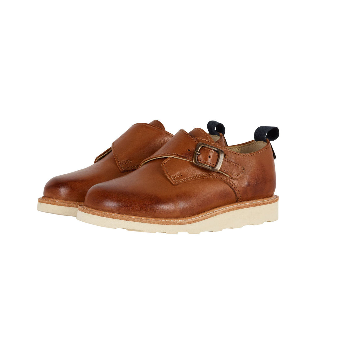 Young Soles shoes Young Soles Tan Charlie Monk Shoe