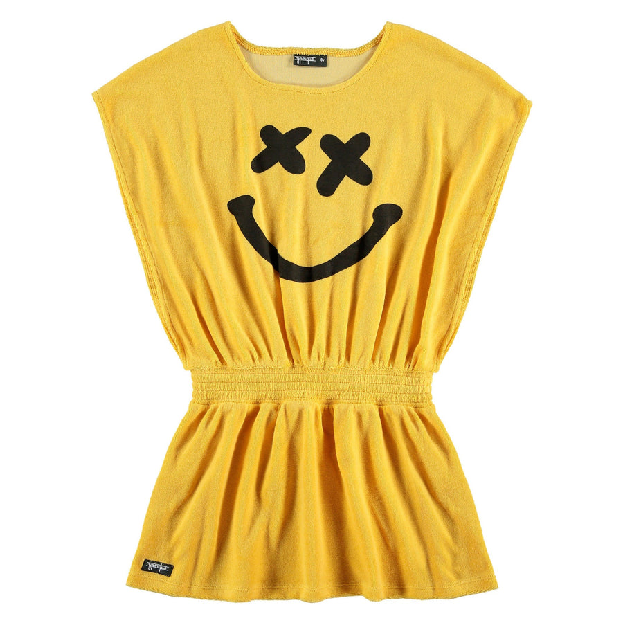 Yporque dresses Yporque Yellow Fun Terry Dress