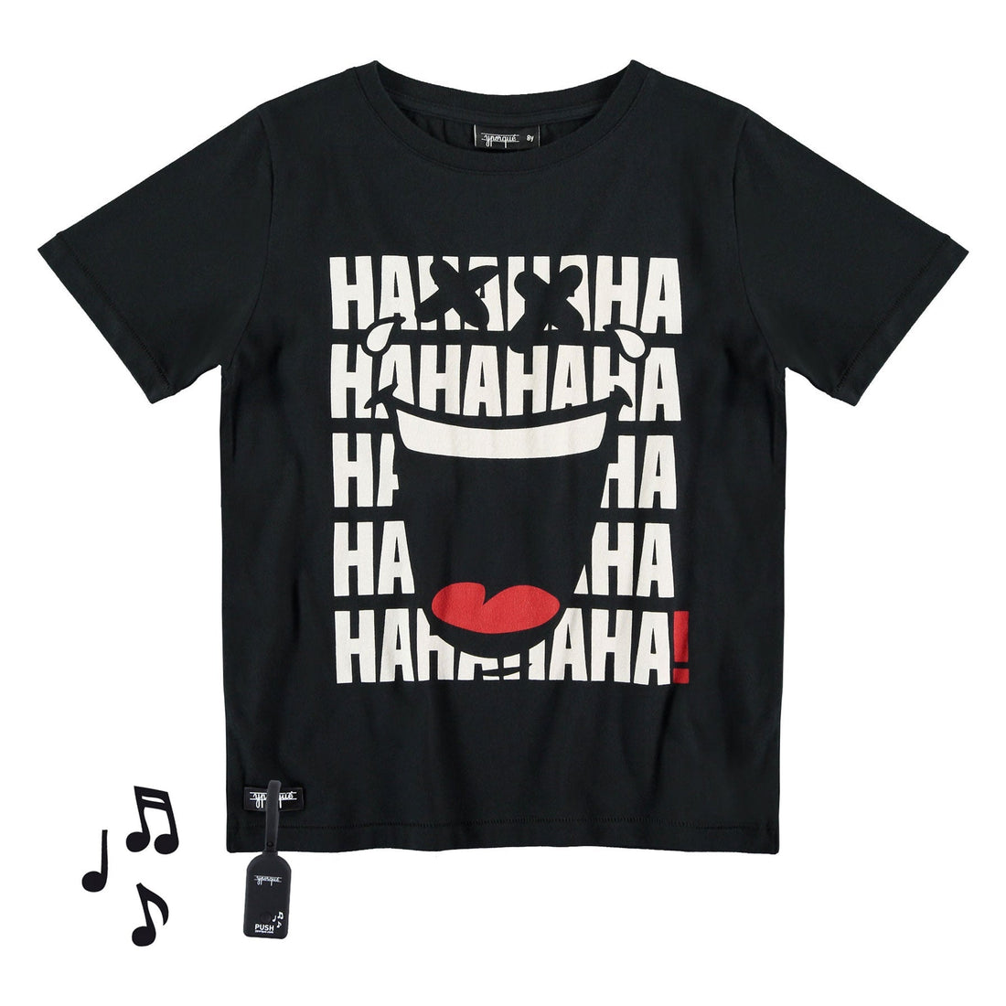 Yporque tees Yporque Black Laugh Tee