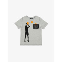 Yporque tees Yporque Melange Basketball Pocket Tee