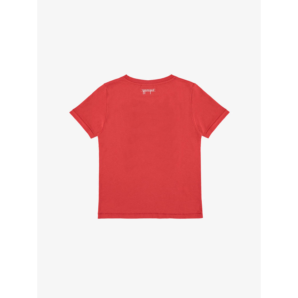 Yporque tees Yporque Red Letters Solar Tee