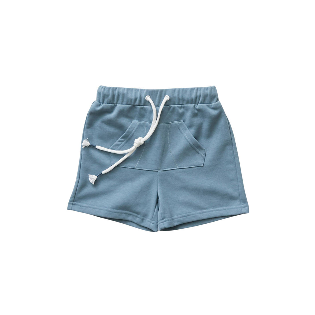Hey kid Teal Embroidered Beach Shorts