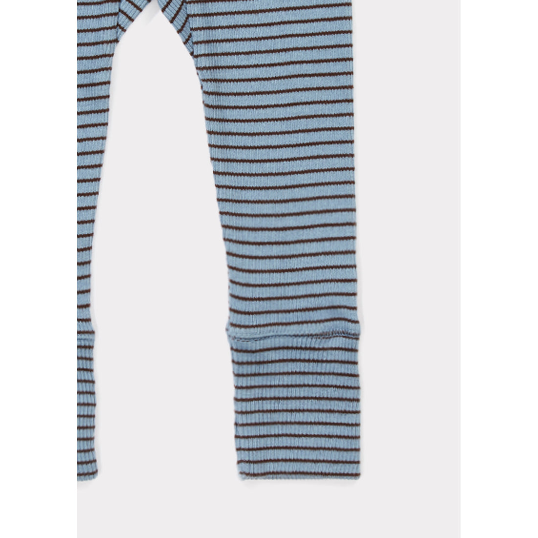 Caramel Cornflower Stripe Zarzar Leggings