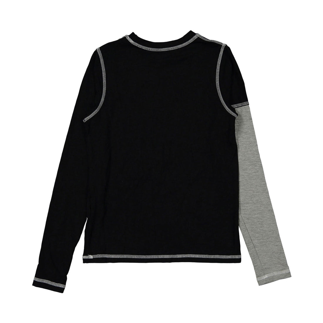 zero + us skirts zero + us Black/Grey Seamed Tee