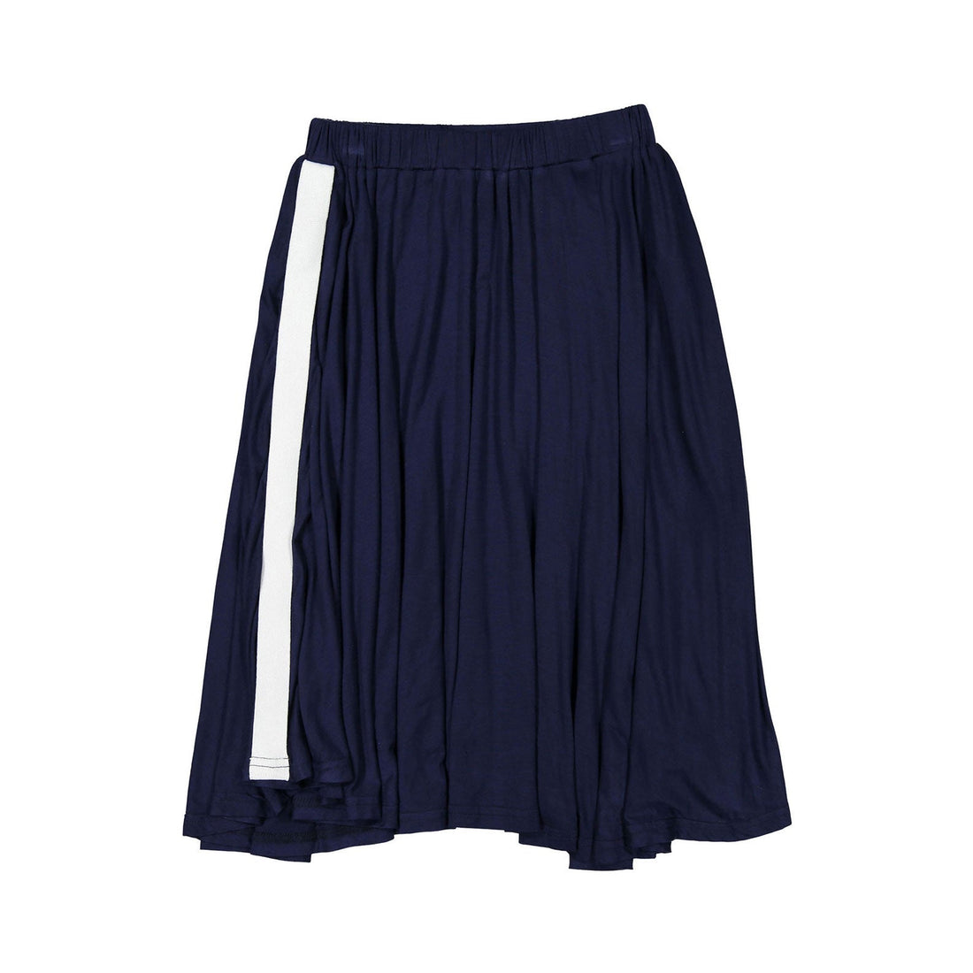 zero + us skirts zero + us Navy Basic Side Stripe Tee Skirt