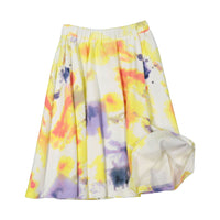 zero + us skirts zero + us Yellow/Lilac Tie Dye Sweat Skirt