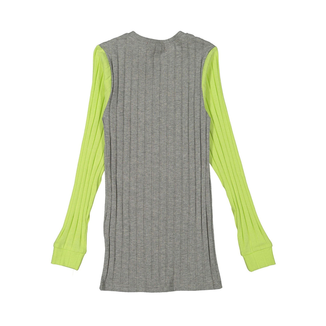 zero + us tees zero + us Grey Ribbed Tee