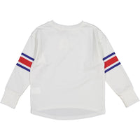 zero + us tops and tees zero + us White Sleeve Stripe Tee
