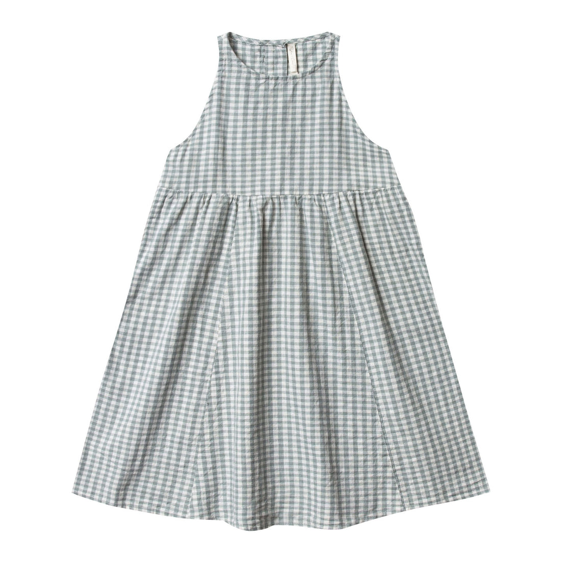 Rylee and Cru Sea Gingham Zoe Maxi Dress