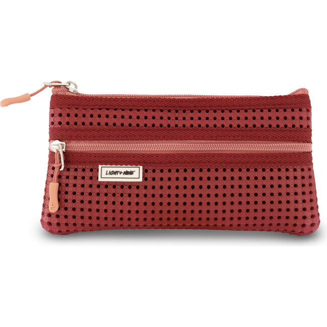 Light Plus Nine Flat Pencil Pouch Inspired Brick